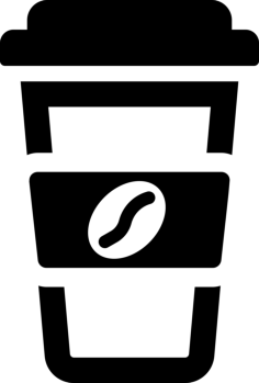 Coffee To Go Sketch Style Svg Vector, Free Vectors File